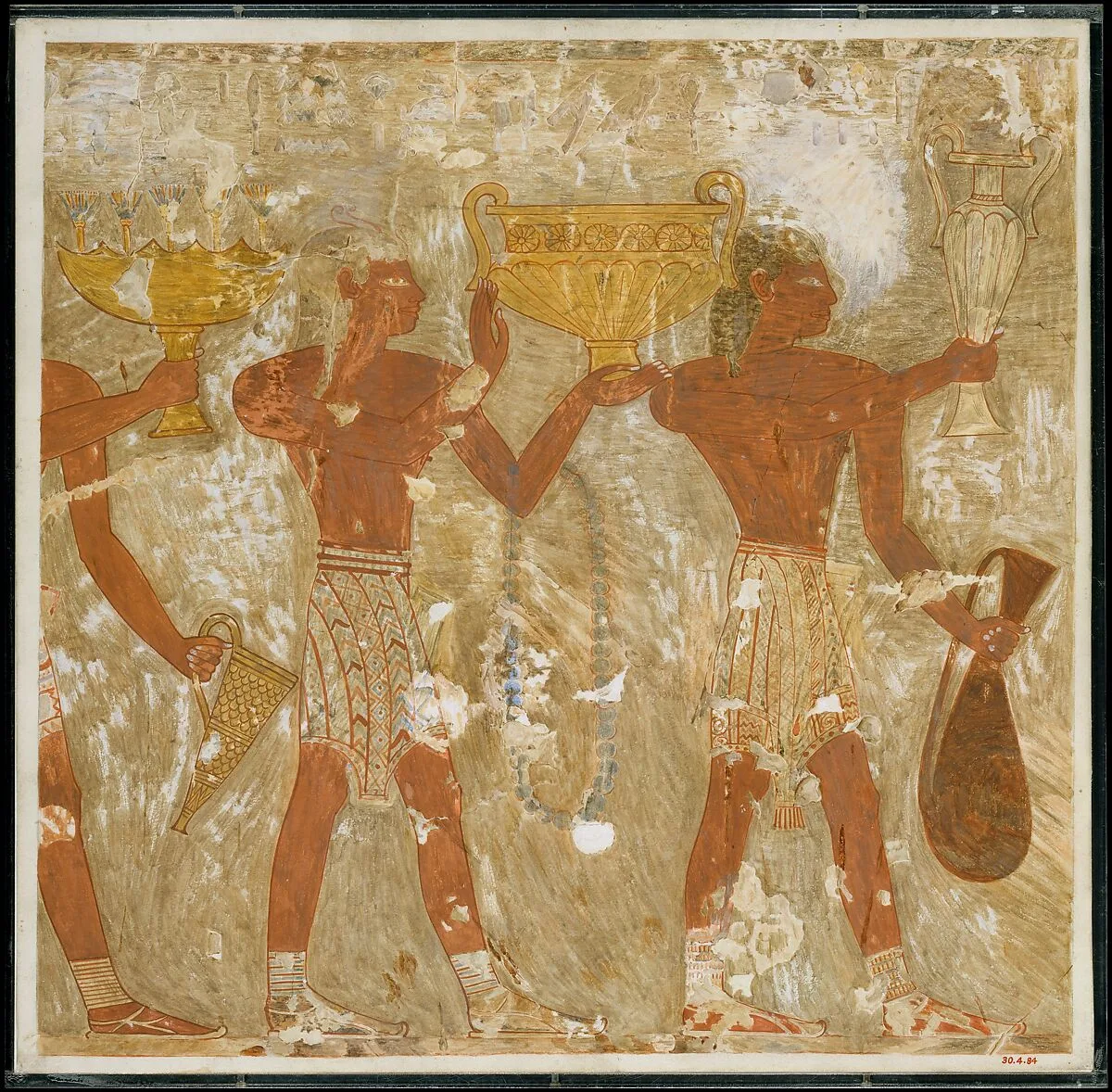 Cretans Bringing Gifts, Tomb of Rekhmire — Nina de Garis Davies