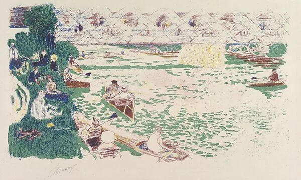 Boating — Pierre Bonnard