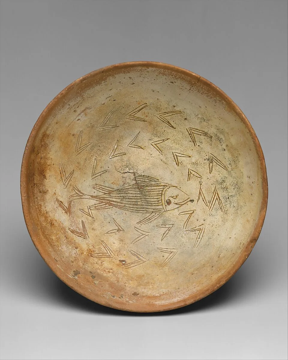 Bowl with Fish — Unknown