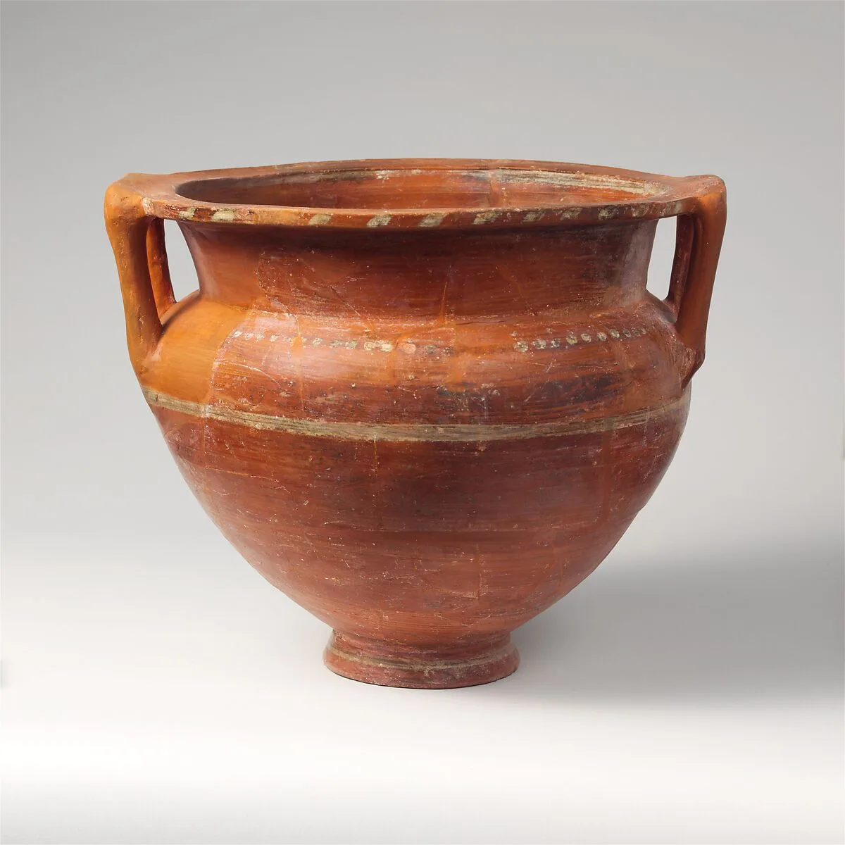Terracotta krater (mixing bowl) — Unknown