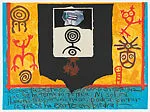 Escrito en Piedra from the portfolio Guariquen: Images and Words Rican/Structured — Chiong-Yiao Chen|Robert Blackburn Printmaking Workshop|Exit Art/The First World|Juan Sanchez