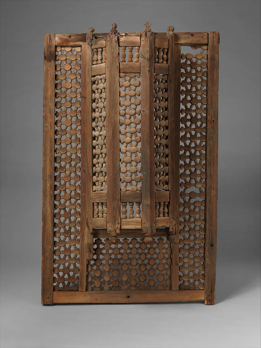 Mashrabiya Screen — Unknown