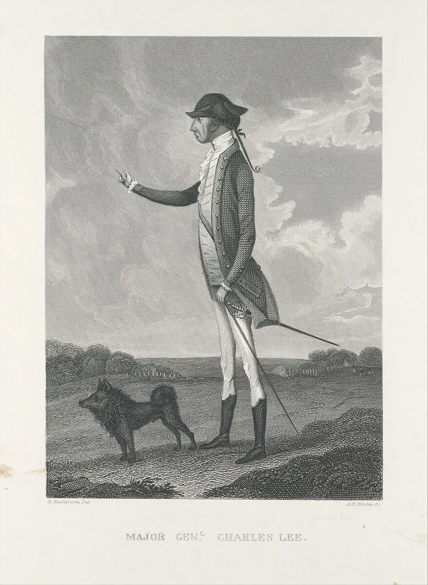 Major General Charles Lee — Barham Rushbrooke|Charles Lee|Alexander Hay Ritchie|James Neagle