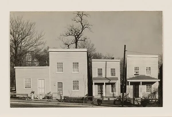 Frame Houses in Virginia — Walker Evans