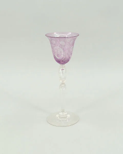 Wine glass — Corning Glass Works, Steuben Division