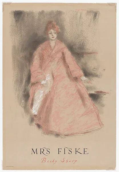 Mrs. Fiske, Becky Sharp — Ernest Haskell