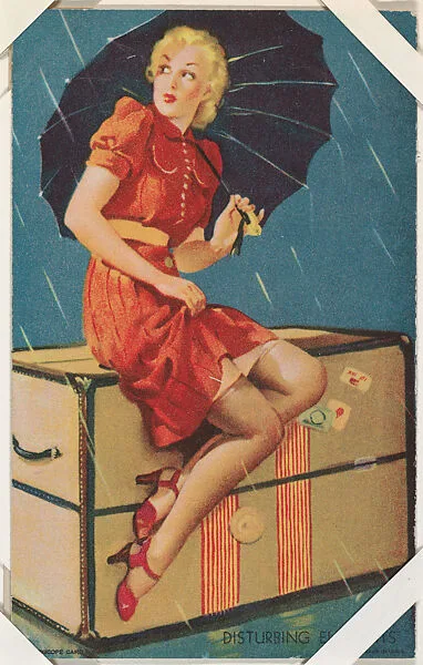 Disturbing Elements from Glamour Girls series (W424) — International Mutoscope Reel Company