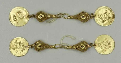 Pendant with Coins, One of a Pair