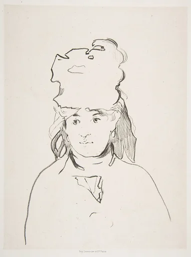 Berthe Morisot (in Silhouette)