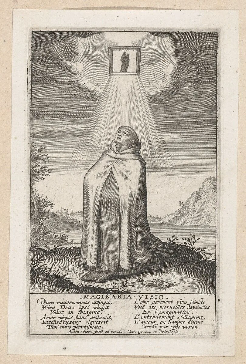 Imaginaria Visio (La vision de l'imagination) — Antonius Wierix, II