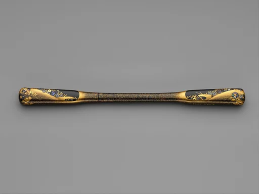 花草蒔絵笄|Lacquer Hairpin with Flowers