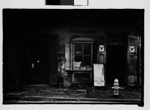 [Laundry Façade in French Quarter, New Orleans, Louisiana]