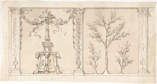Design for a Frieze or Wall Decoration