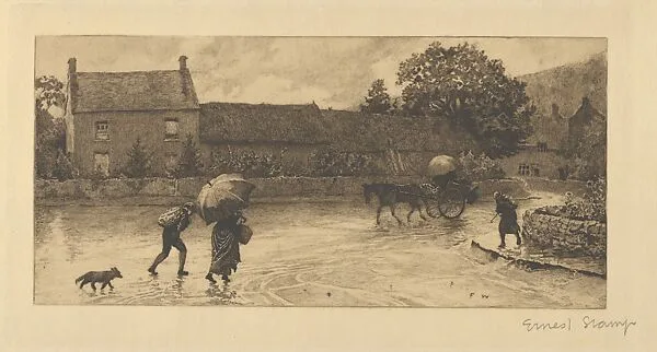 A Rainy Day, Cookham — Frederick Walker|Seeley & Co.|Ernest Stamp