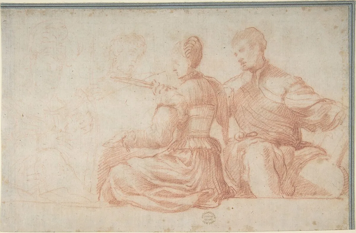 A Frieze Portraying a Music Party — Niccolò dell' Abate