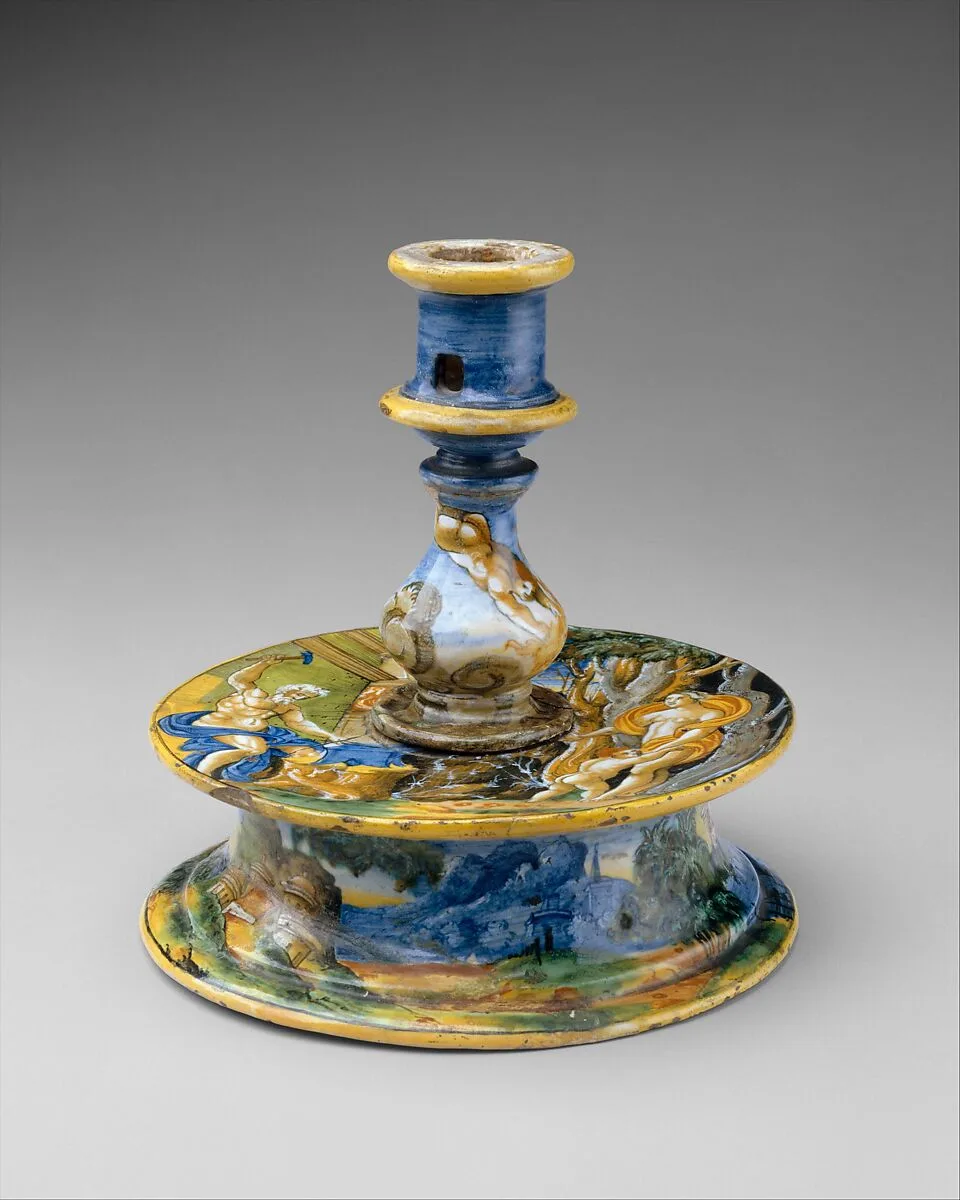 Candlestick (candeliere) — workshop of Guido Durantino