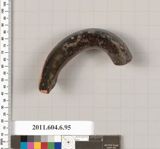 Terracotta fragment of a skyphos (deep drinking cup)?