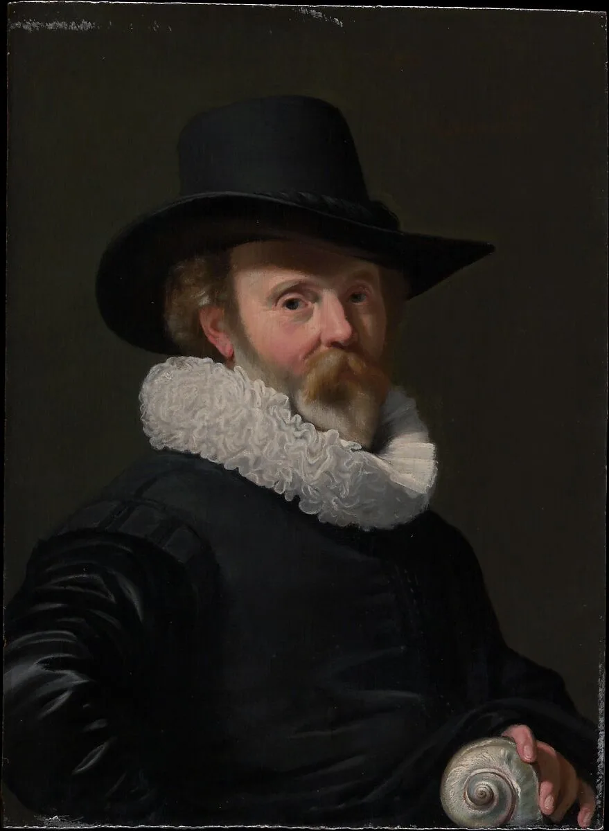 Portrait of a Man with a Shell — Thomas de Keyser