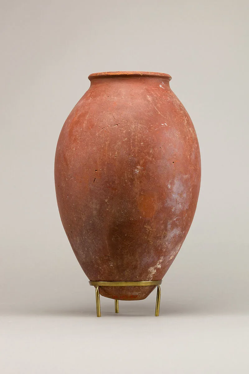 Red polished ware jar — Unknown