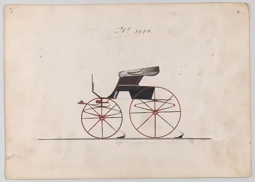 Design for Road Wagon, no. 3190