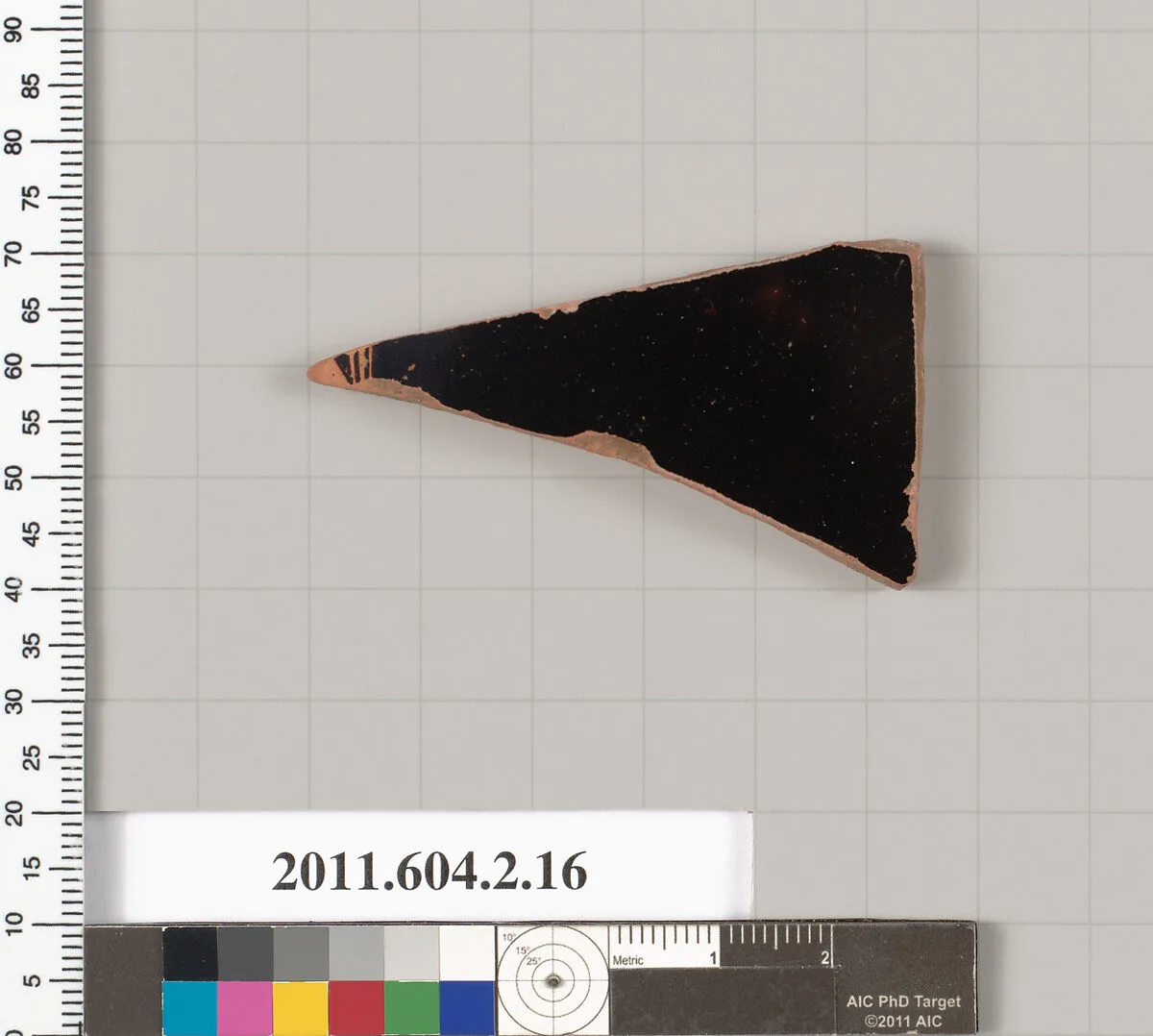 Terracotta fragment of a neck-amphora (jar) — Unknown