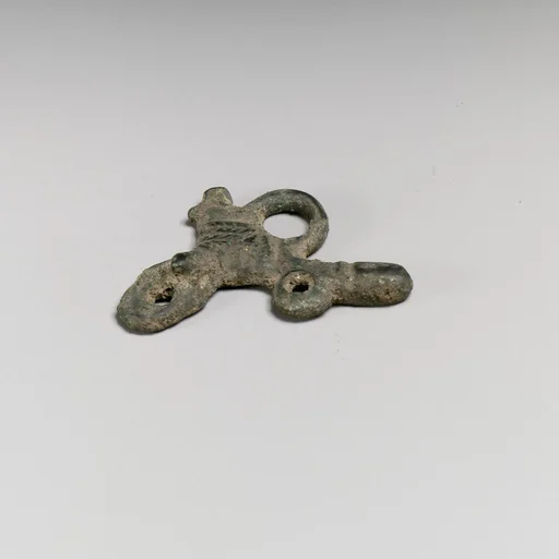 Bronze phallic ornament