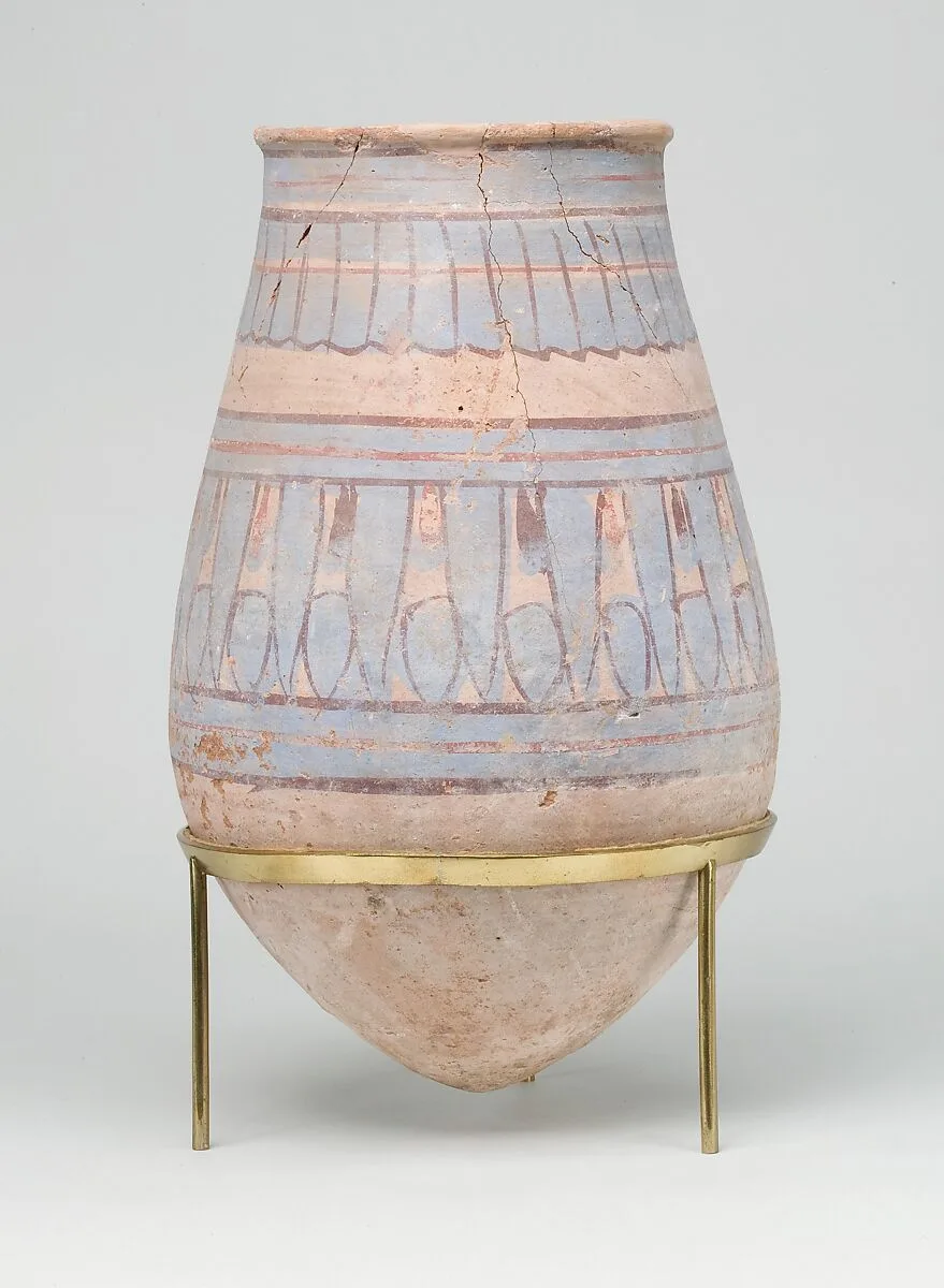 Blue-painted Jar from Malqata — Unknown