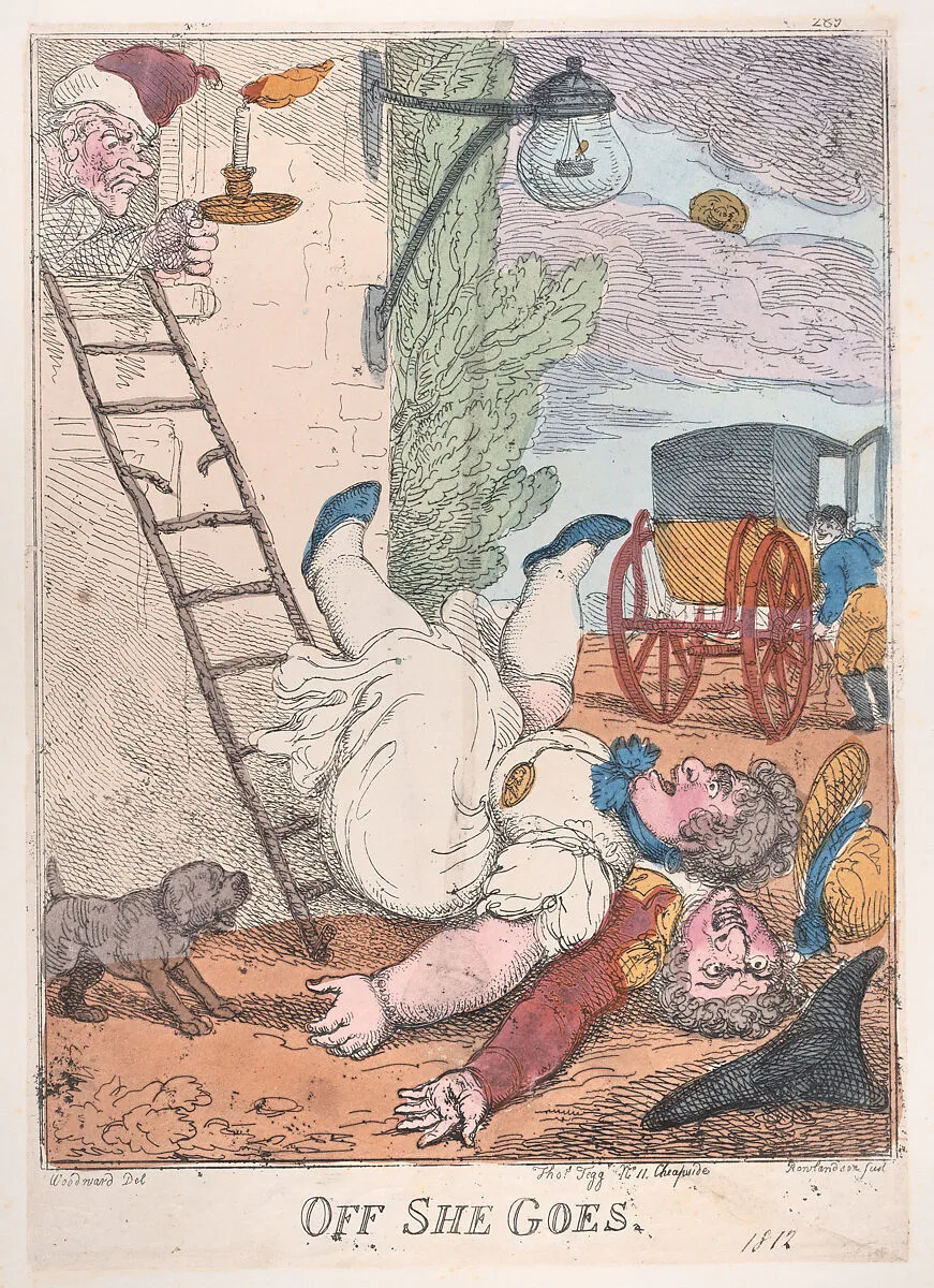 Off She Goes — Thomas Rowlandson|George Murgatroyd Woodward|Thomas Tegg