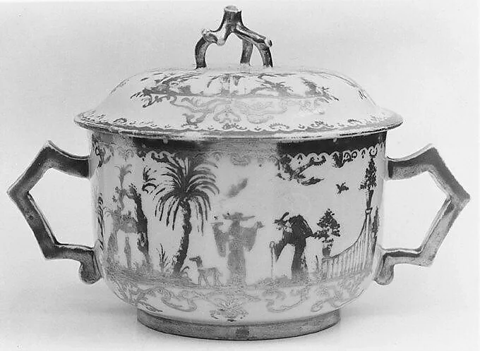 Sugar bowl — Meissen Manufactory
