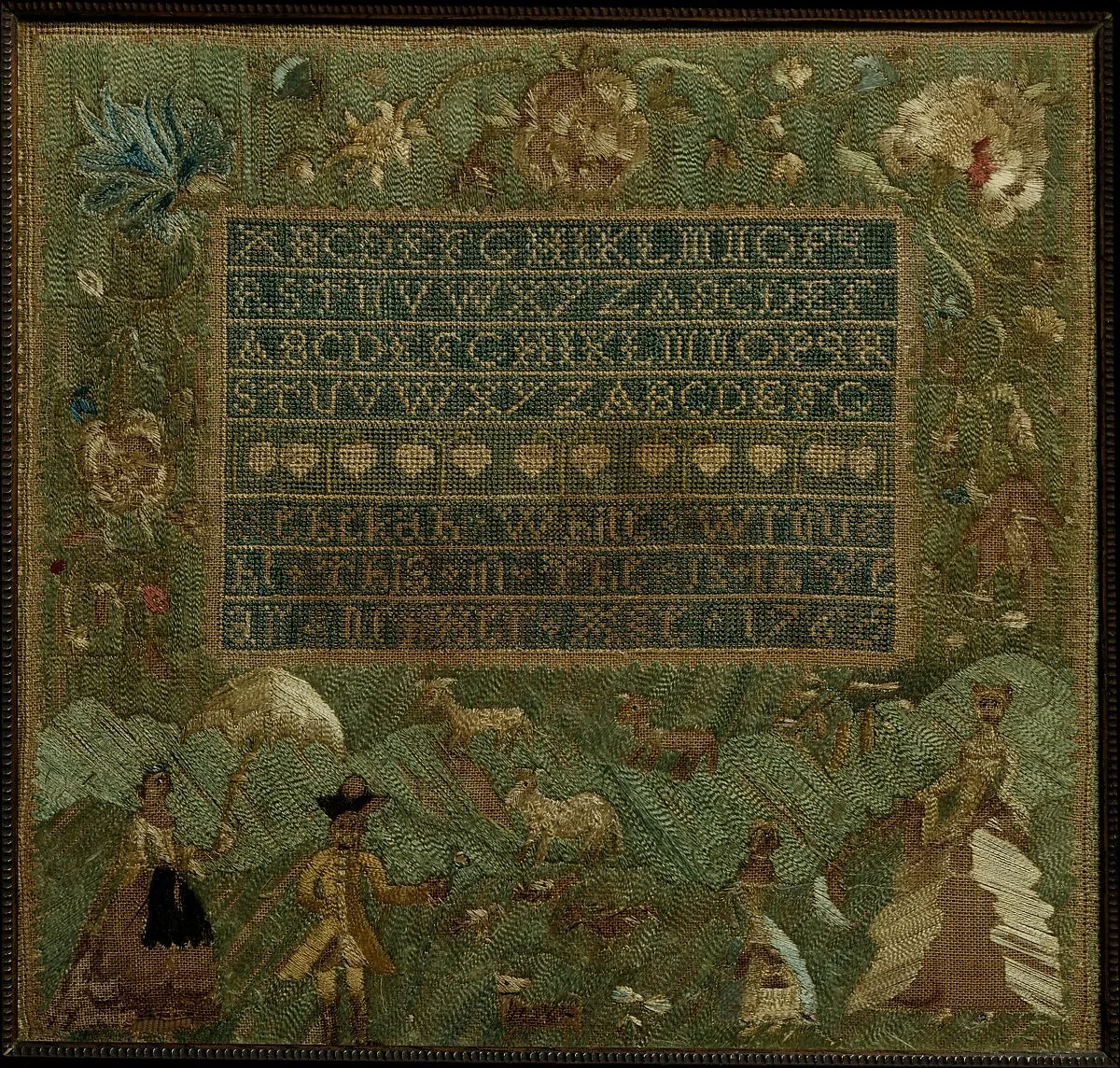 Embroidered Sampler — Rebekah White