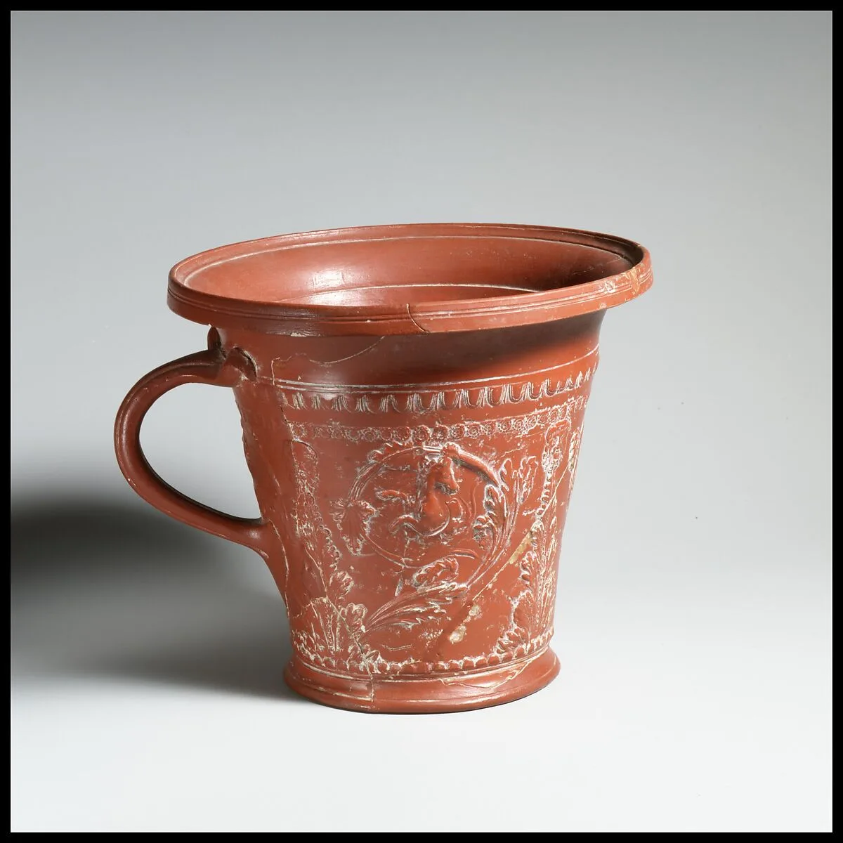 Terracotta modiolus (drinking cup) — Unknown