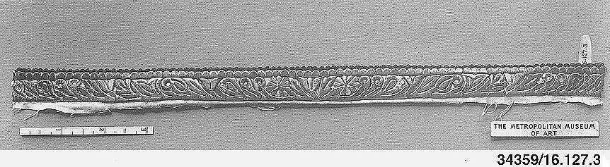Strip of galloon — Unknown
