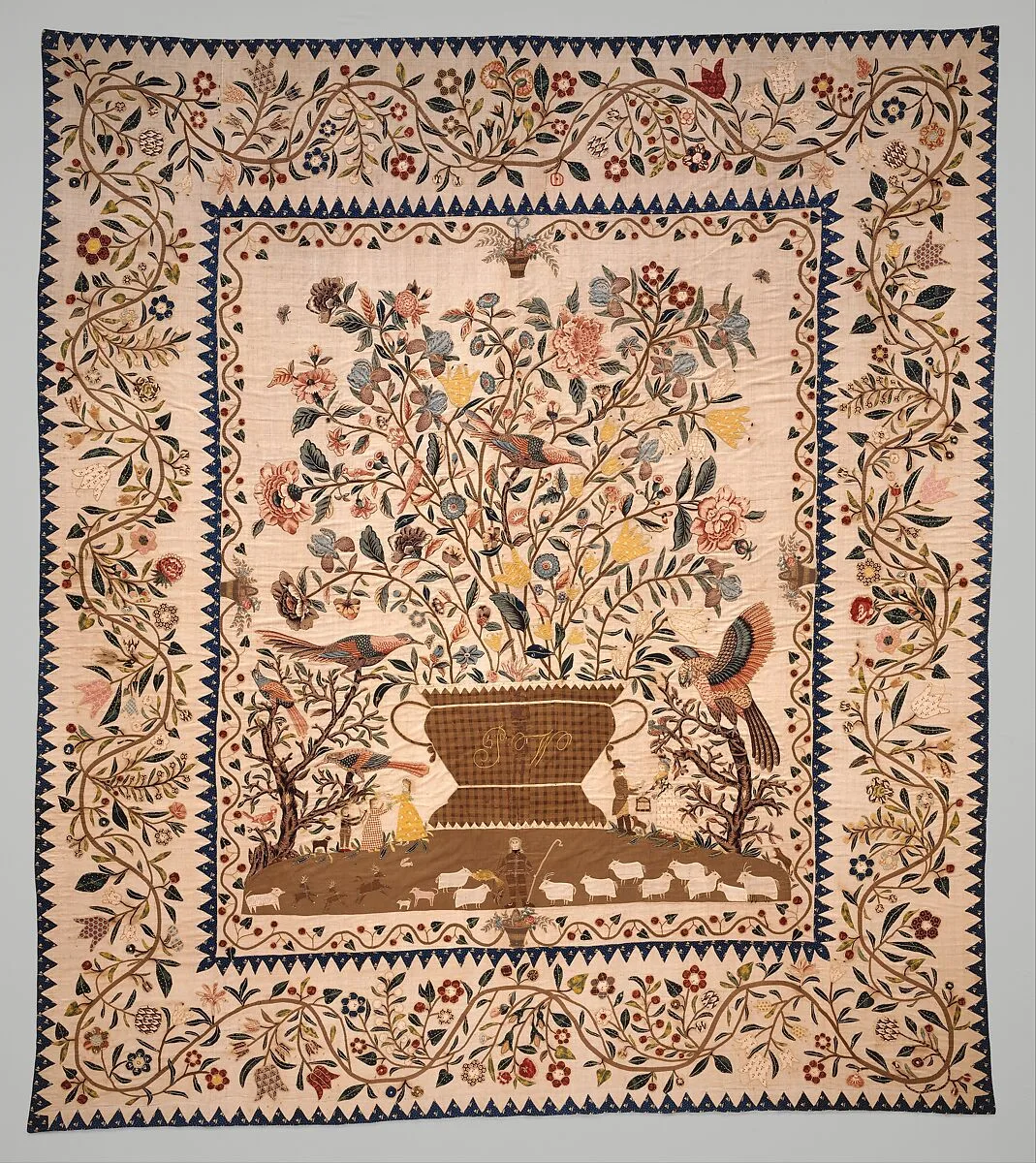 Phebe Warner Coverlet — Sarah Furman Warner Williams