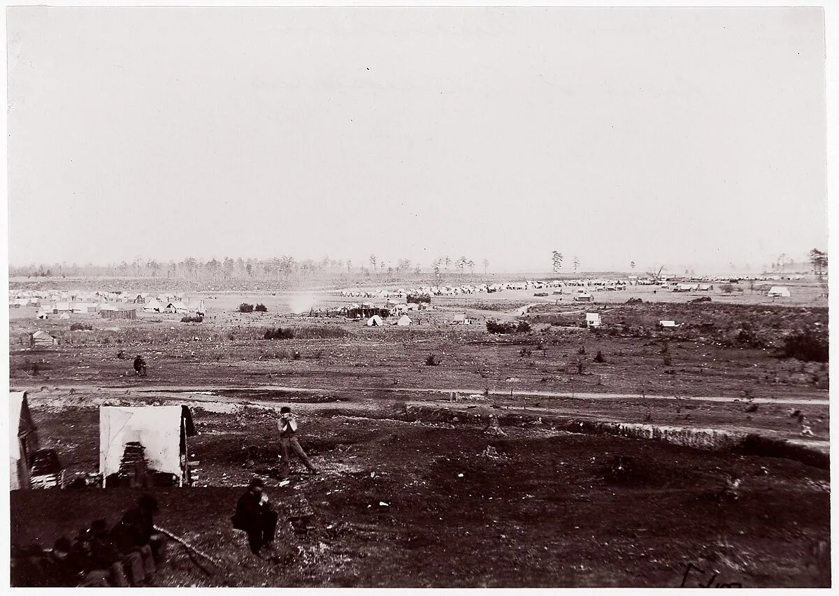 Fort Burnham, front of Petersburg — Mathew B. Brady|Unknown