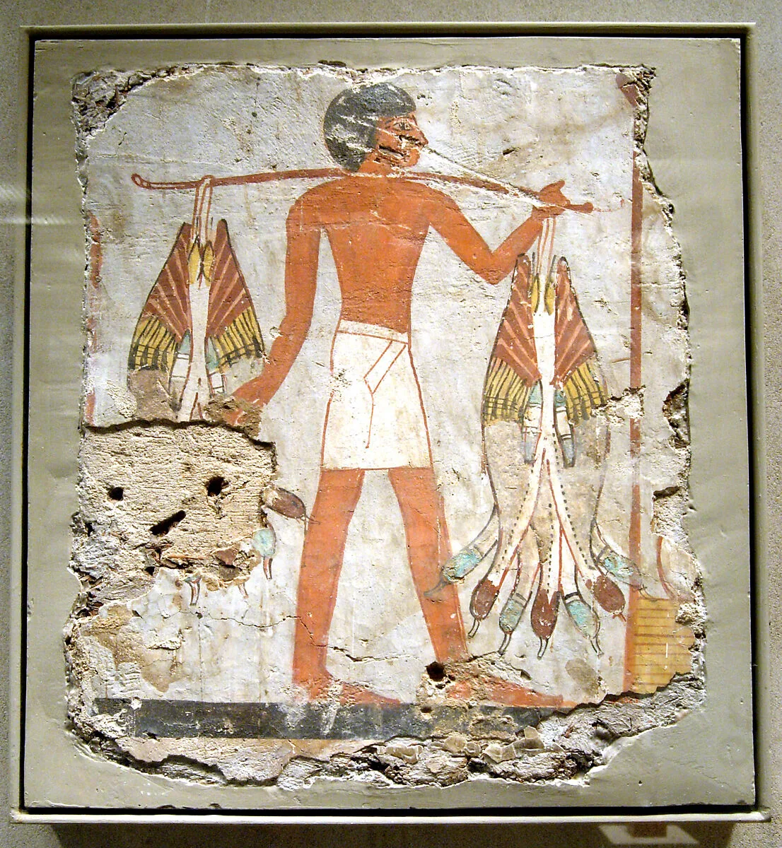 Man Carrying Ducks — Unknown