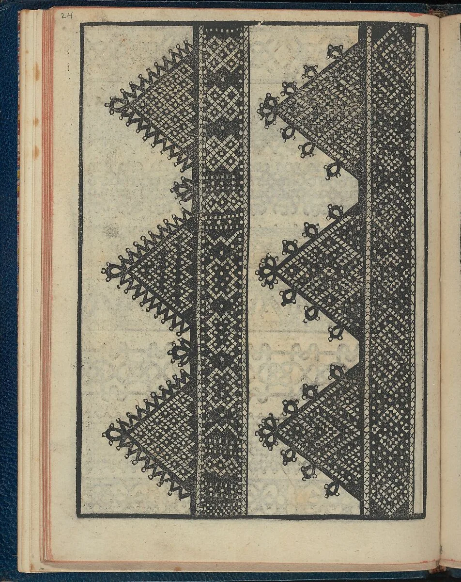 Le Pompe: Opera Nova, page 12 (verso) — Giovanni Battista & Marchio Sessa