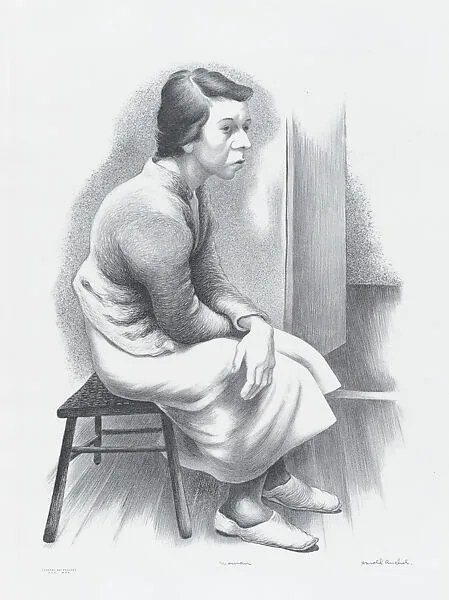 Woman — Harold Anchel|WPA