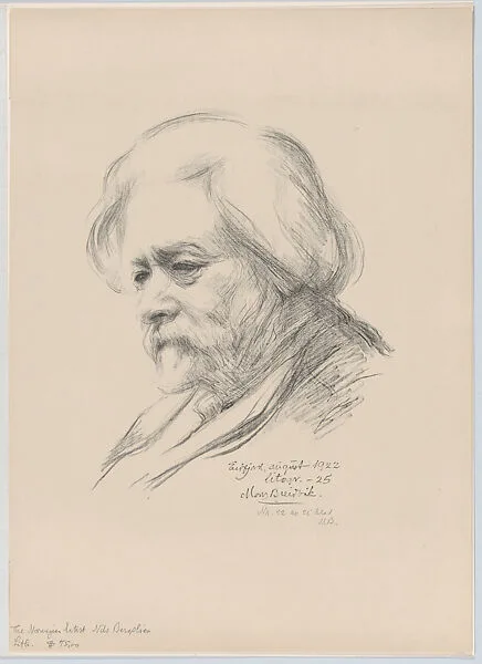 Portrait of the Norwegian Artist, Nils Bergslien — Nils Bergslien|Mons Breidvik