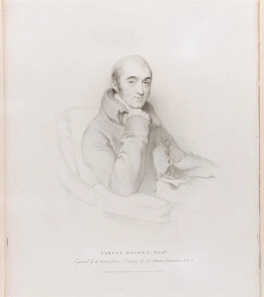 Samuel Rogers — Henry Meyer|Samuel Rogers|Sir Thomas Lawrence|Thomas Cadell