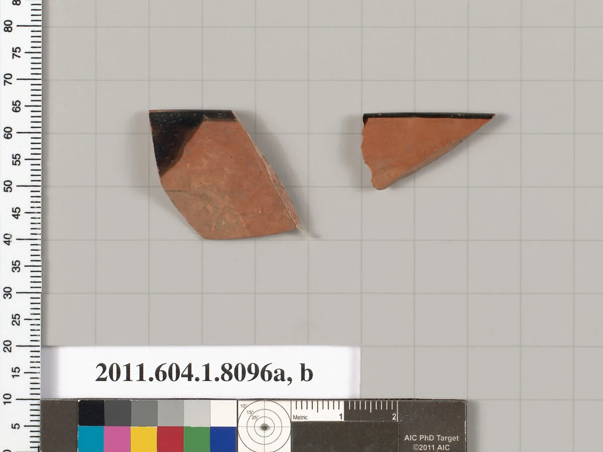 Terracotta rim fragments of kylikes (drinking cups) — Unknown