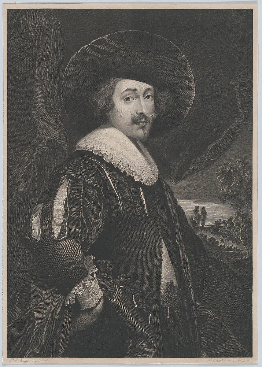 Portrait of a Spanish officer — Peter Paul Rubens|James Fittler