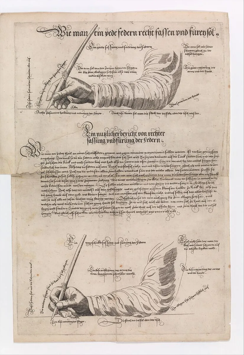 Schreibkunst (The Art of Writing) — Anton Neudörffer|Paulus Kauffmann