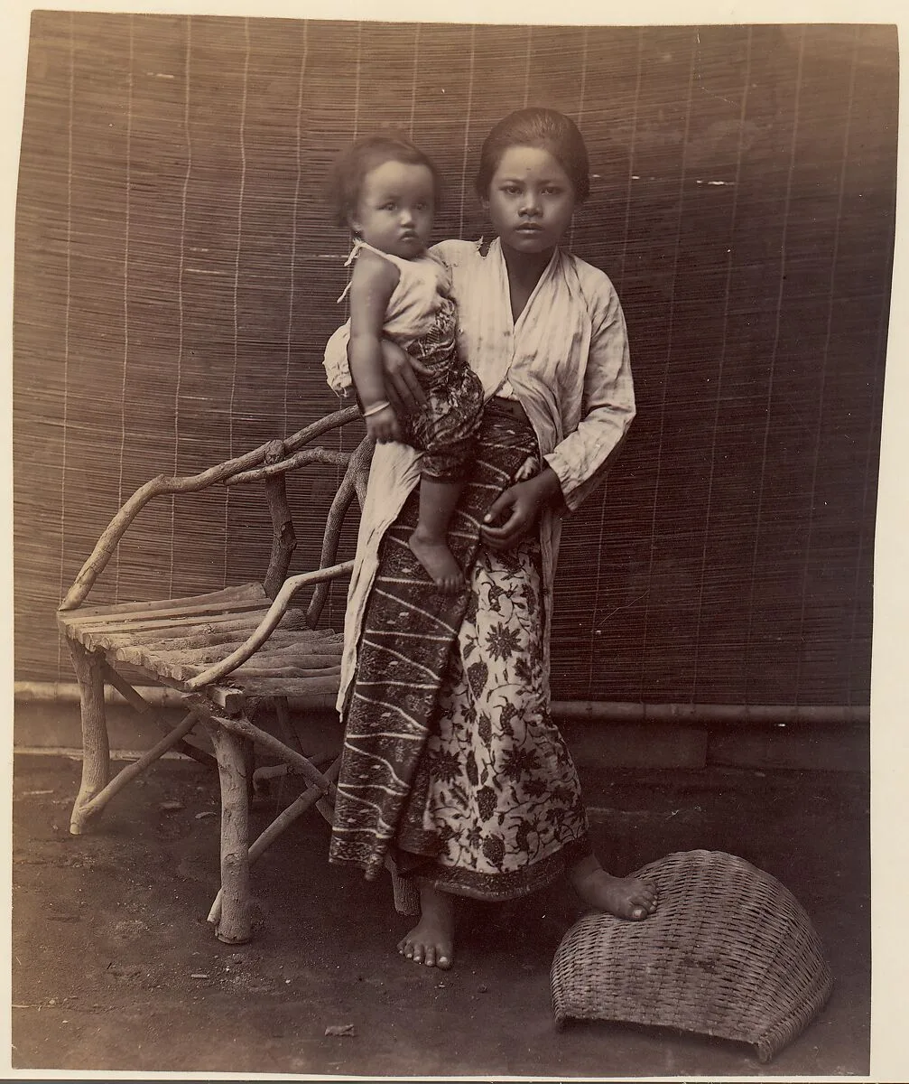 12 Year Old Mother, Malay, Batavia — Unknown