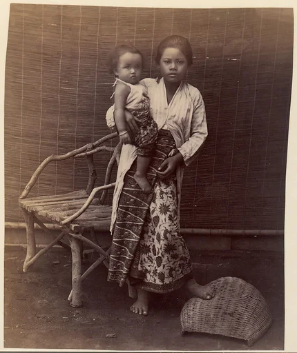 12 Year Old Mother, Malay, Batavia