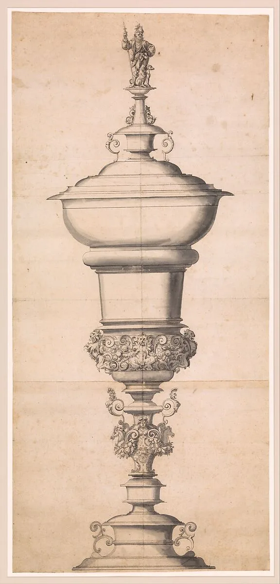Design for a Large Goblet — Jost Amman