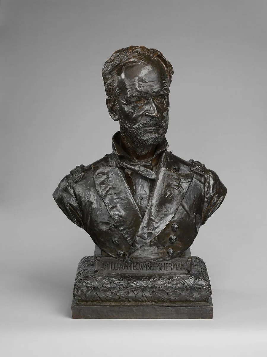 General William Tecumseh Sherman — Augustus Saint-Gaudens