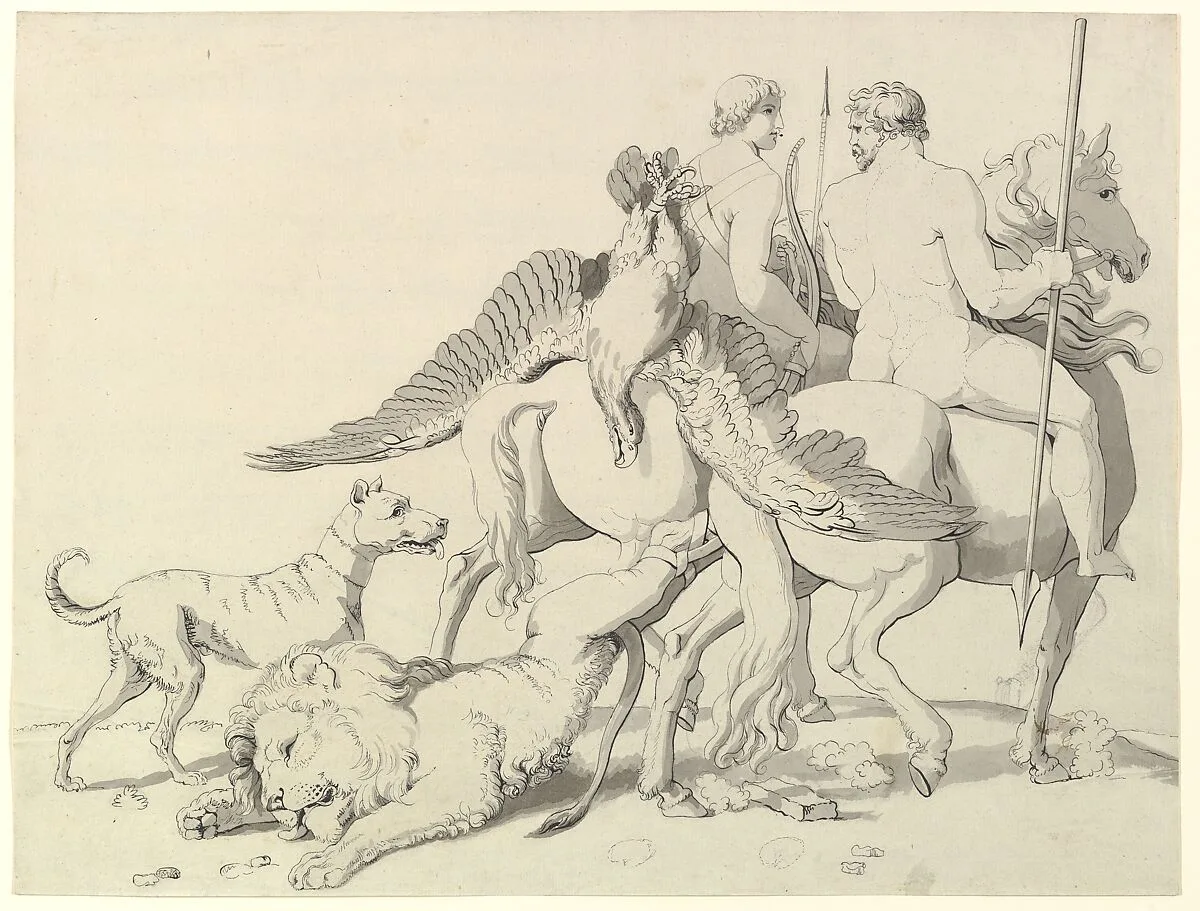Man's Fortitude — Johann Heinrich Wilhelm Tischbein