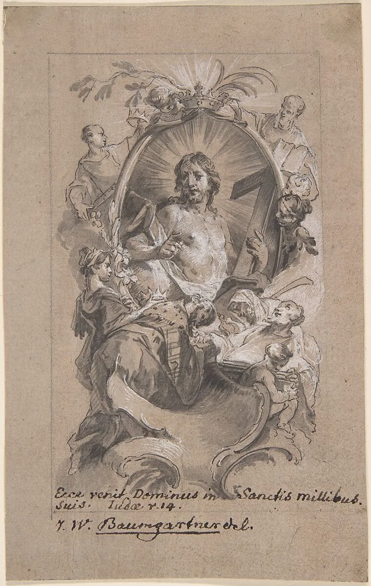 Christ in Glory — Johann Wolfgang Baumgartner