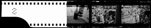 [23 Views of Pedestrians at Railroad Station and Unidentified People at Dinner Party]