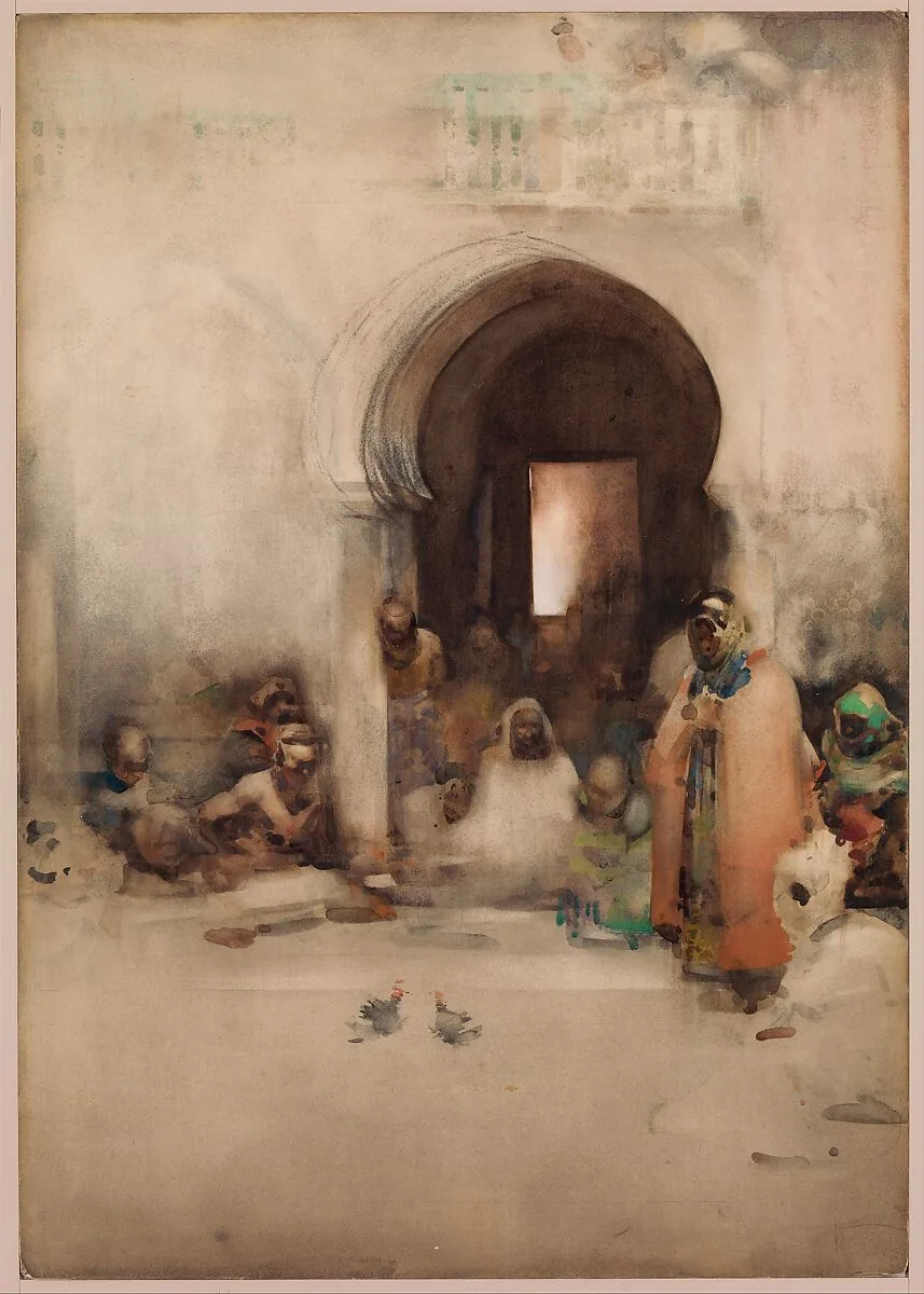 Cock Fight — Arthur Melville